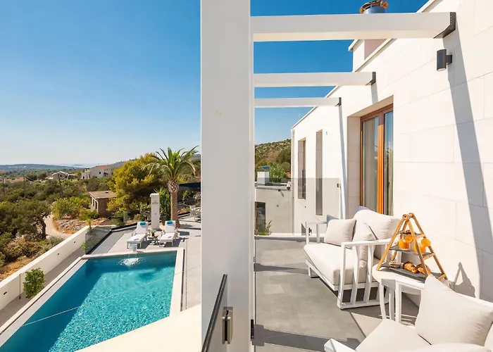 Vila Luxury Sea La Vie With Pool Near Sibenik *