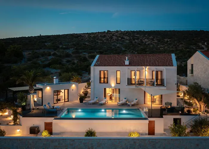 Villa Luxury Sea La Vie With Pool Near Sibenik