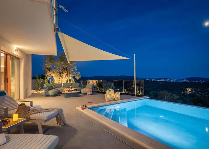 Luxury Sea La Vie With Pool Near Sibenik Jarebinjak