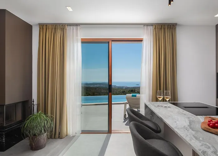 Vila Luxury Sea La Vie With Pool Near Sibenik *